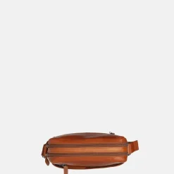 Schoudertassen^Chesterfield Arnhem schoudertas M cognac