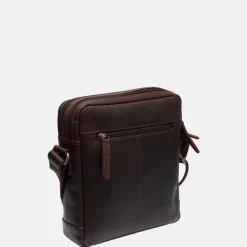 Schoudertassen^Chesterfield Arnhem schoudertas M brown