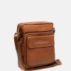 Schoudertassen^Chesterfield Bath schoudertas cognac