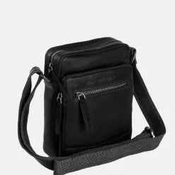Schoudertassen^Chesterfield Birmingham schoudertas black