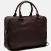 Heren Laptoptassen^Chesterfield Boston laptoptas 15 inch bruin
