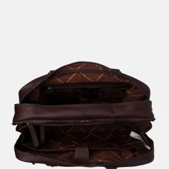 Heren Laptoptassen^Chesterfield Boston laptoptas 15 inch bruin