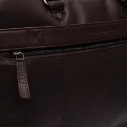 Heren Laptoptassen^Chesterfield Boston laptoptas 15 inch bruin