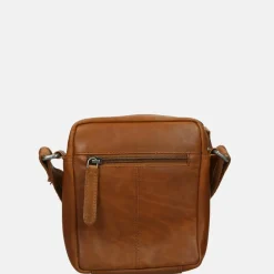 Crossbody Tassen^Chesterfield Bremen crossbody tas cognac
