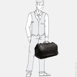 Handbagage Tassen | Weekendtassen^Chesterfield Corfu weekendtas L black
