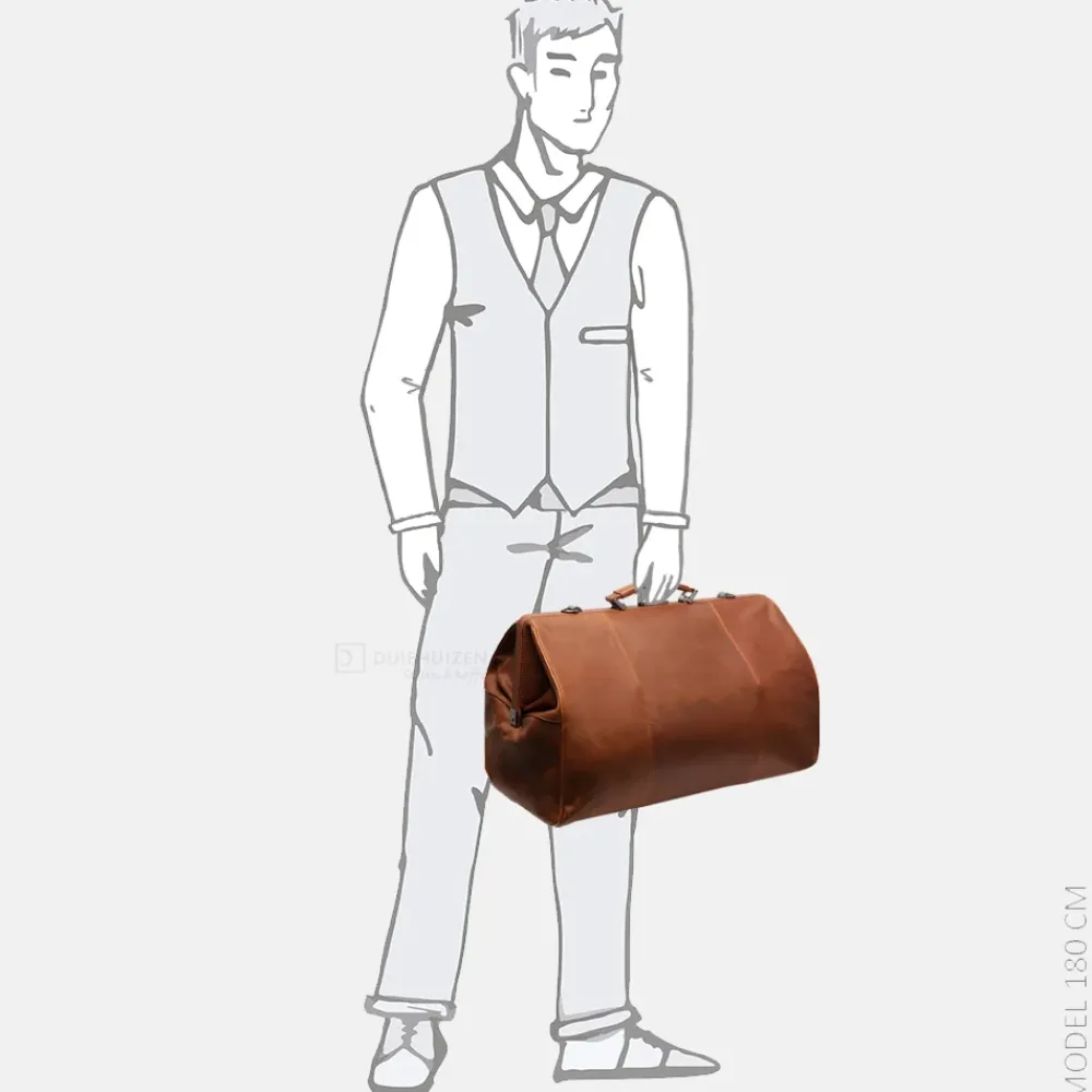 Handbagage Tassen | Weekendtassen^Chesterfield Corfu weekendtas L cognac