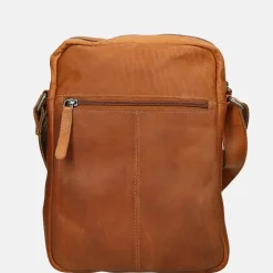 Schoudertassen^Chesterfield Dessau schoudertas cognac