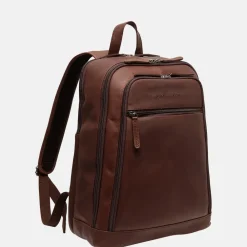 Laptop Rugzakken^Chesterfield Detroit laptoprugzak 14 inch brown