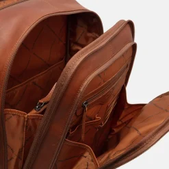 Laptop Rugzakken^Chesterfield Detroit laptoprugzak 14 inch cognac