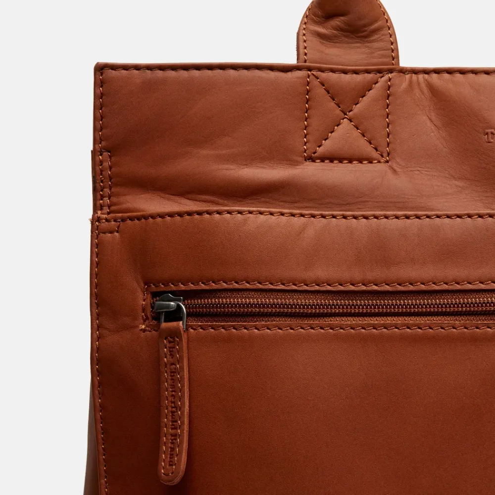 Luiertassen^Chesterfield Elody luiertas cognac