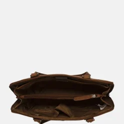 Schoolhandtassen | Shoppers^Chesterfield Flint shopper 13.3 inch cognac