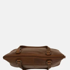 Schoolhandtassen | Shoppers^Chesterfield Flint shopper 13.3 inch cognac