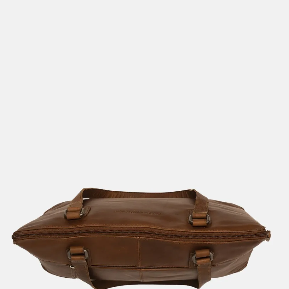 Schoolhandtassen | Shoppers^Chesterfield Flint shopper 13.3 inch cognac