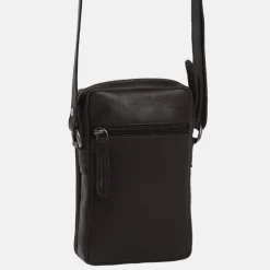 Crossbody Tassen | Telefoontasjes^Chesterfield Hamilton telefoontas donkerbruin
