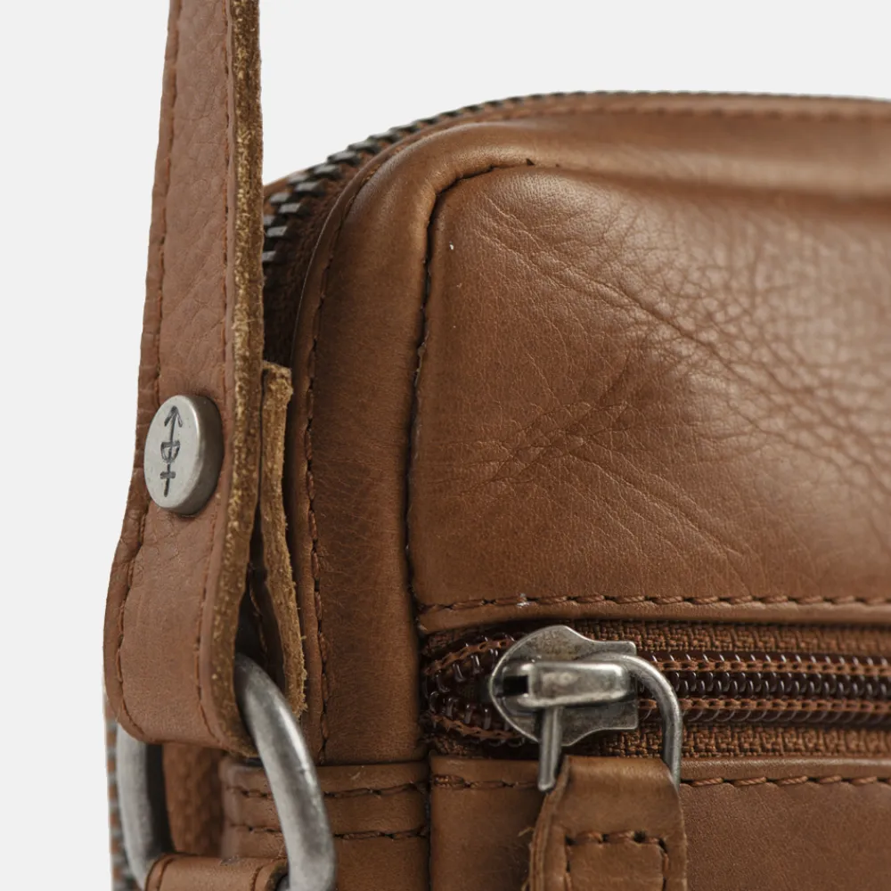 Crossbody Tassen | Telefoontasjes^Chesterfield Hamilton telefoontas cognac