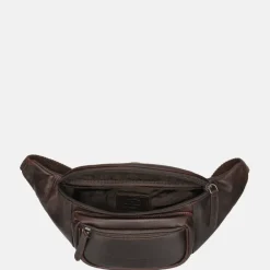 Heuptasjes^Chesterfield Jack heuptas donkerbruin