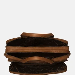 Heren Laptoptassen^Chesterfield Jackson laptoptas 15 inch cognac