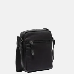 Schoudertassen^Chesterfield Karlstad crossbody tas black