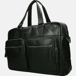 Heren Laptoptassen^Chesterfield laptoptas 17 inch black