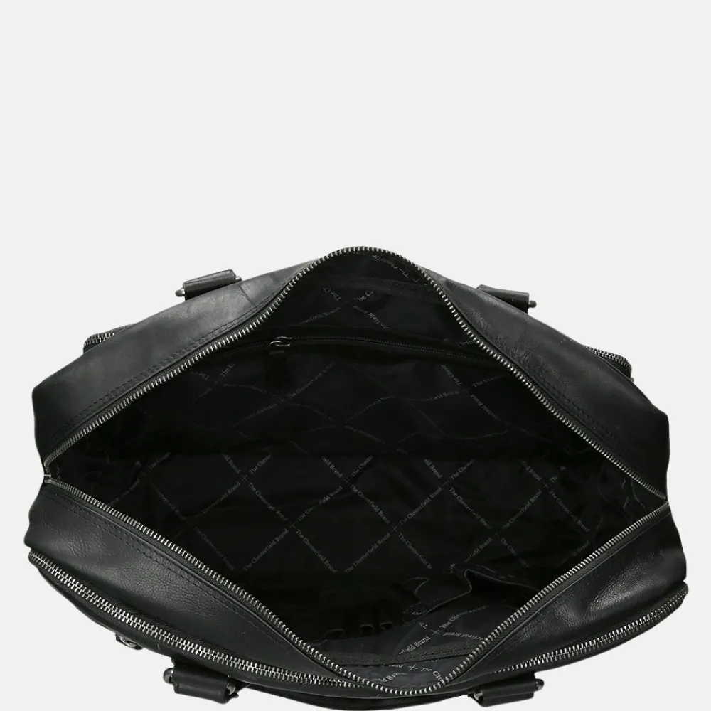 Heren Laptoptassen^Chesterfield laptoptas 17 inch black