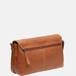 Crossbody Tassen^Chesterfield Laverton crossbody tas cognac