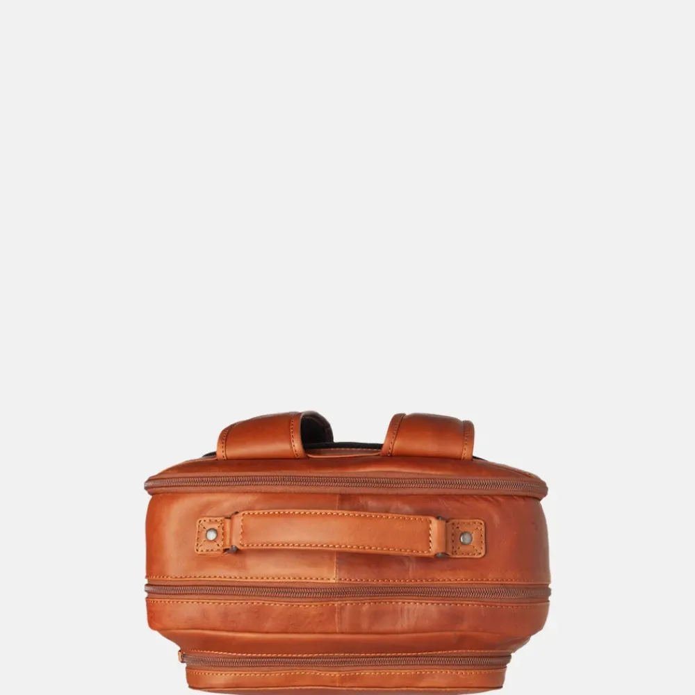 Laptop Rugzakken^Chesterfield Lennox laptoprugzak L 16 inch cognac