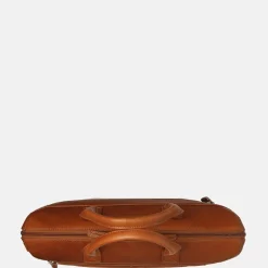 Heren Laptoptassen | Dames Laptoptassen^Chesterfield Levanto laptoptas 15 inch cognac
