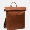 Laptop Rugzakken^Chesterfield Liverpool rugzak 15 inch cognac
