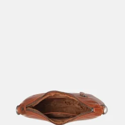 Schoudertassen^Chesterfield Nancy schoudertas cognac
