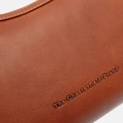 Schoudertassen^Chesterfield Nancy schoudertas cognac