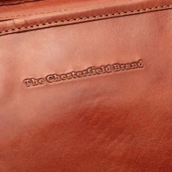 Dames Laptoptassen^Chesterfield Novum Ferrera shopper 15 inch cognac