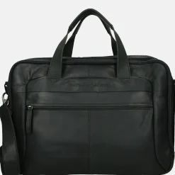 Heren Laptoptassen^Chesterfield Ryan laptoptas 17 inch black