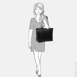 Dames Laptoptassen^Chesterfield Salo laptoptas 15 inch zwart