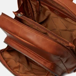 Vrijetijd Rugzakken^Chesterfield Santana rugzak cognac