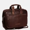 Heren Laptoptassen | Dames Laptoptassen^Chesterfield Seth laptoptas 15 inch dark brown