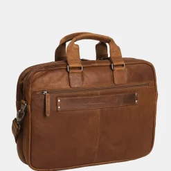 Heren Laptoptassen | Dames Laptoptassen^Chesterfield Seth laptoptas 15 inch cognac