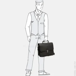 Heren Laptoptassen^Chesterfield Stuttgart laptoptas 14 inch black