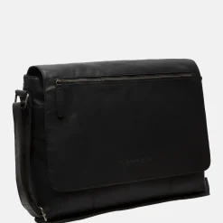 Schoudertassen^Chesterfield Toledo schoudertas A4 black