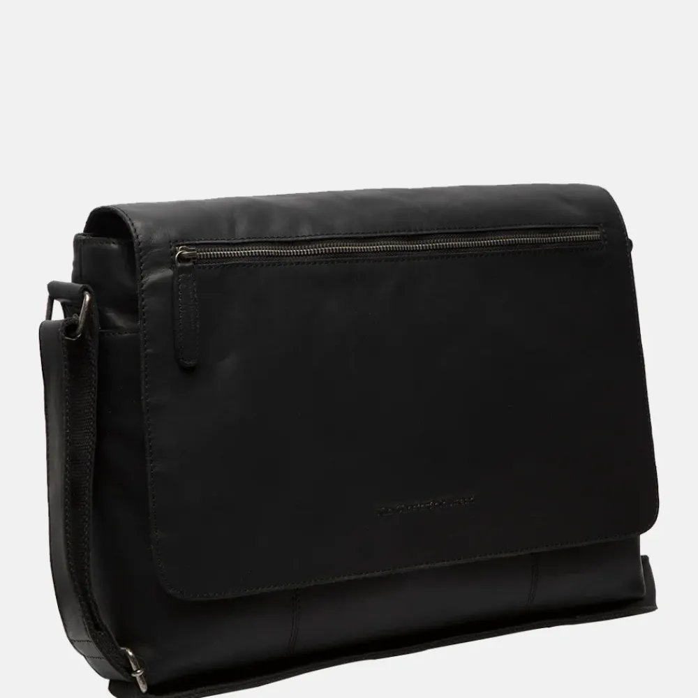 Schoudertassen^Chesterfield Toledo schoudertas A4 black