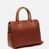 Handtassen^Chesterfield Valmonte handtas cognac
