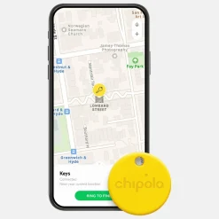 Kofferlabels^Chipolo ONE Bluetooth Item Finder - Yellow