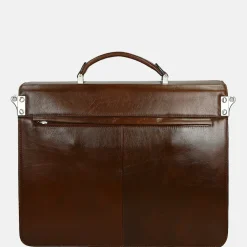 Aktetassen^Claudio Ferrici aktetas 13 inch brown