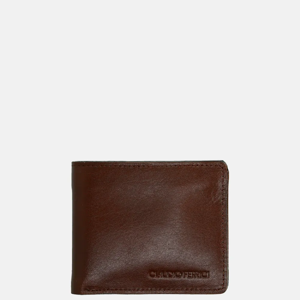 Heren Portemonnees^Claudio Ferrici billfold brown