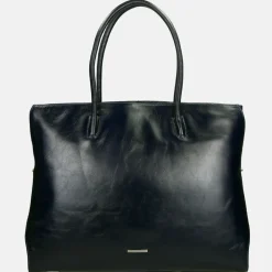 Schoolhandtassen | Dames Laptoptassen^Claudio Ferrici Classico shopper 13.3 inch navy