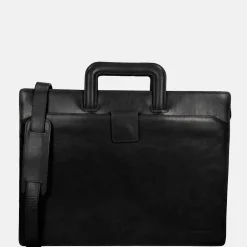 Schoolhandtassen | Dames Laptoptassen^Claudio Ferrici Classico laptoptas 15.6 inch L black
