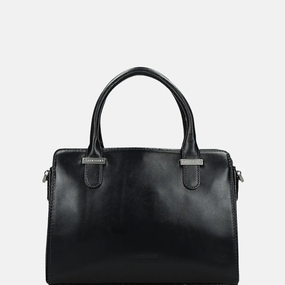 Handtassen^Claudio Ferrici Classico handtas S navy