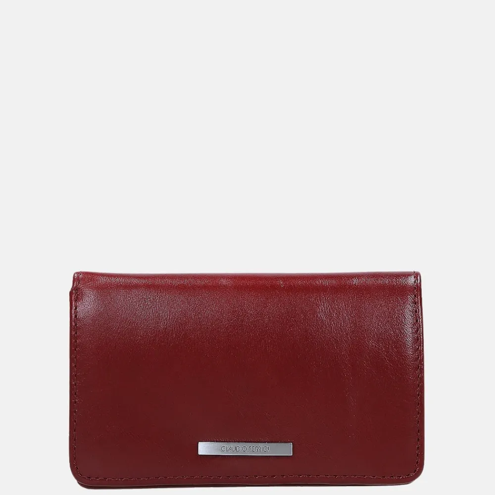 Dames Portemonnees^Claudio Ferrici Classico portemonnee red