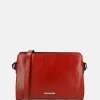 Schoudertassen^Claudio Ferrici Classico schoudertas red