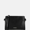 Schoudertassen^Claudio Ferrici Classico schoudertas black