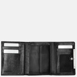Dames Portemonnees^Claudio Ferrici Classico portemonnee black